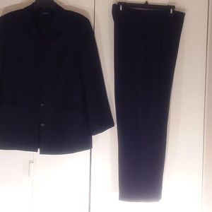 Karen Scott Black pant suit sz 12